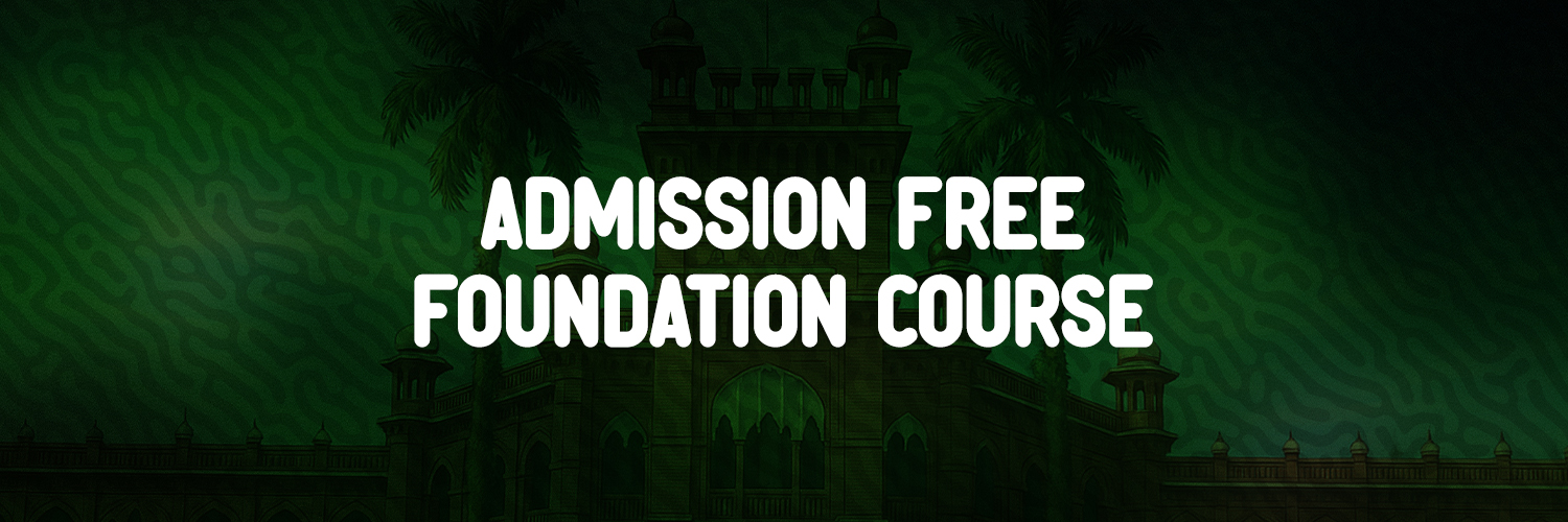 Admission Free Foundation Course
